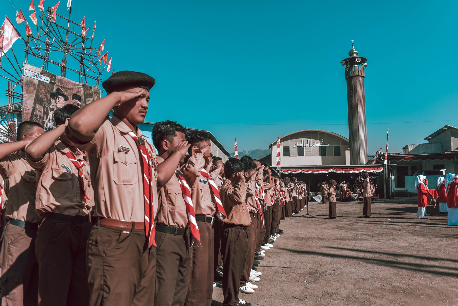 upacara pramuka 14 agustus